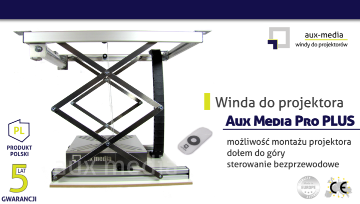Winda do projektora Aux Media Pro PLUS