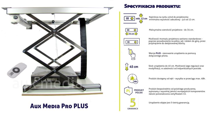 Winda do projektora Aux Media Pro PLUS - specyfikacja.jpg